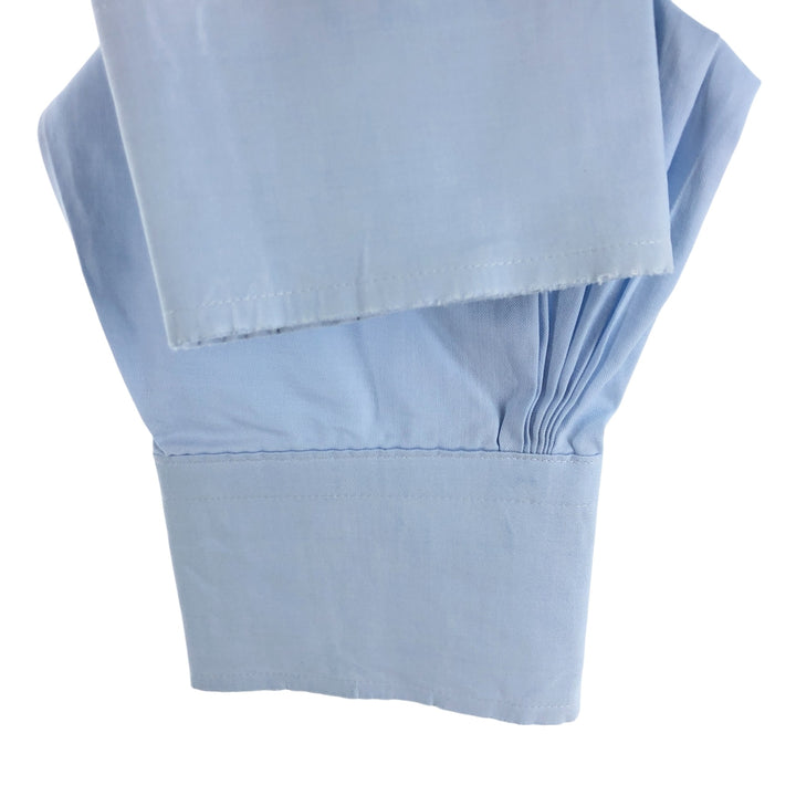 80s-90'S Brooks Brothers Est.1818 Long Sleeve Button Down Shirt Made in USA Men's Size L cotton Blue type light blue Vintage Second Hand