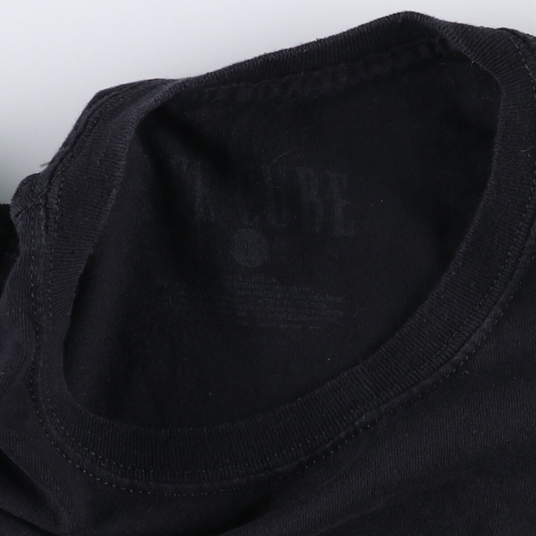 ICE CUBE Rap T-shirt, Men's L size cotton black type Vintage Second Hand
