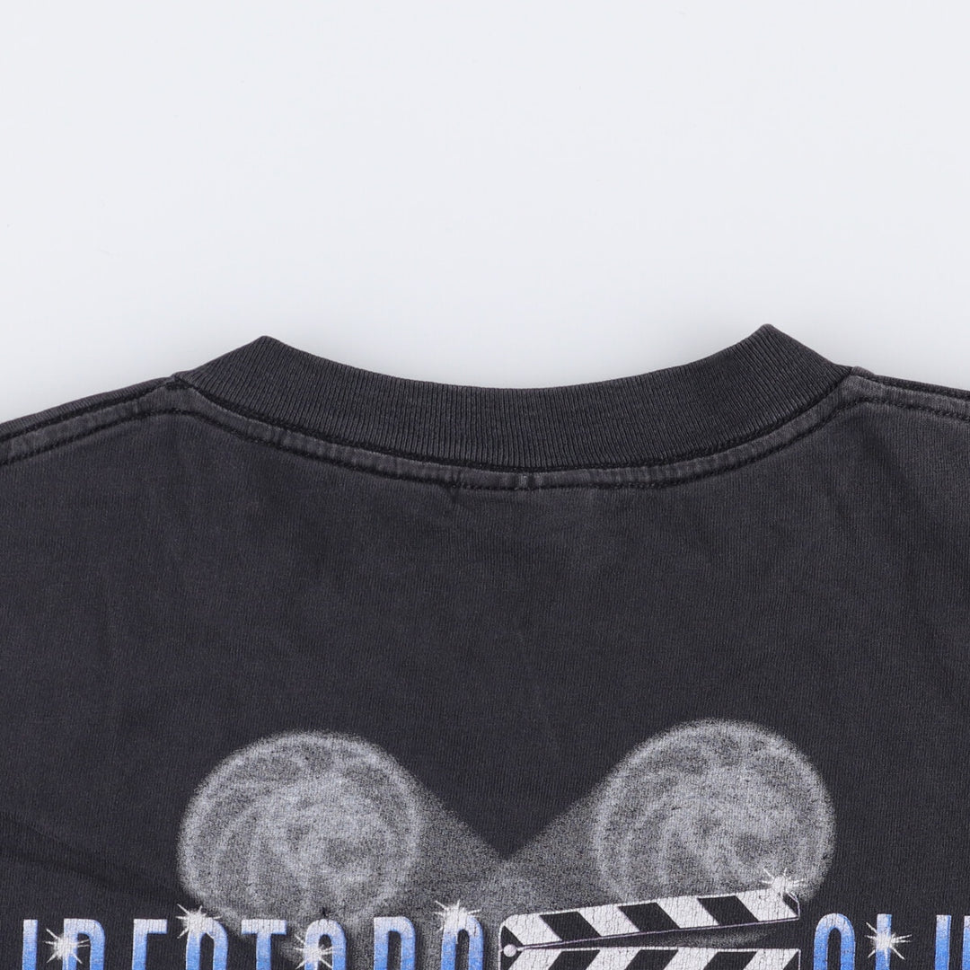 2000'S Taltex Printed T-Shirt, Men's XL cotton black type Vintage Second Hand