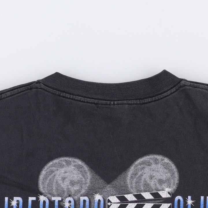 2000'S Taltex Printed T-Shirt, Men's XL cotton black type Vintage Second Hand