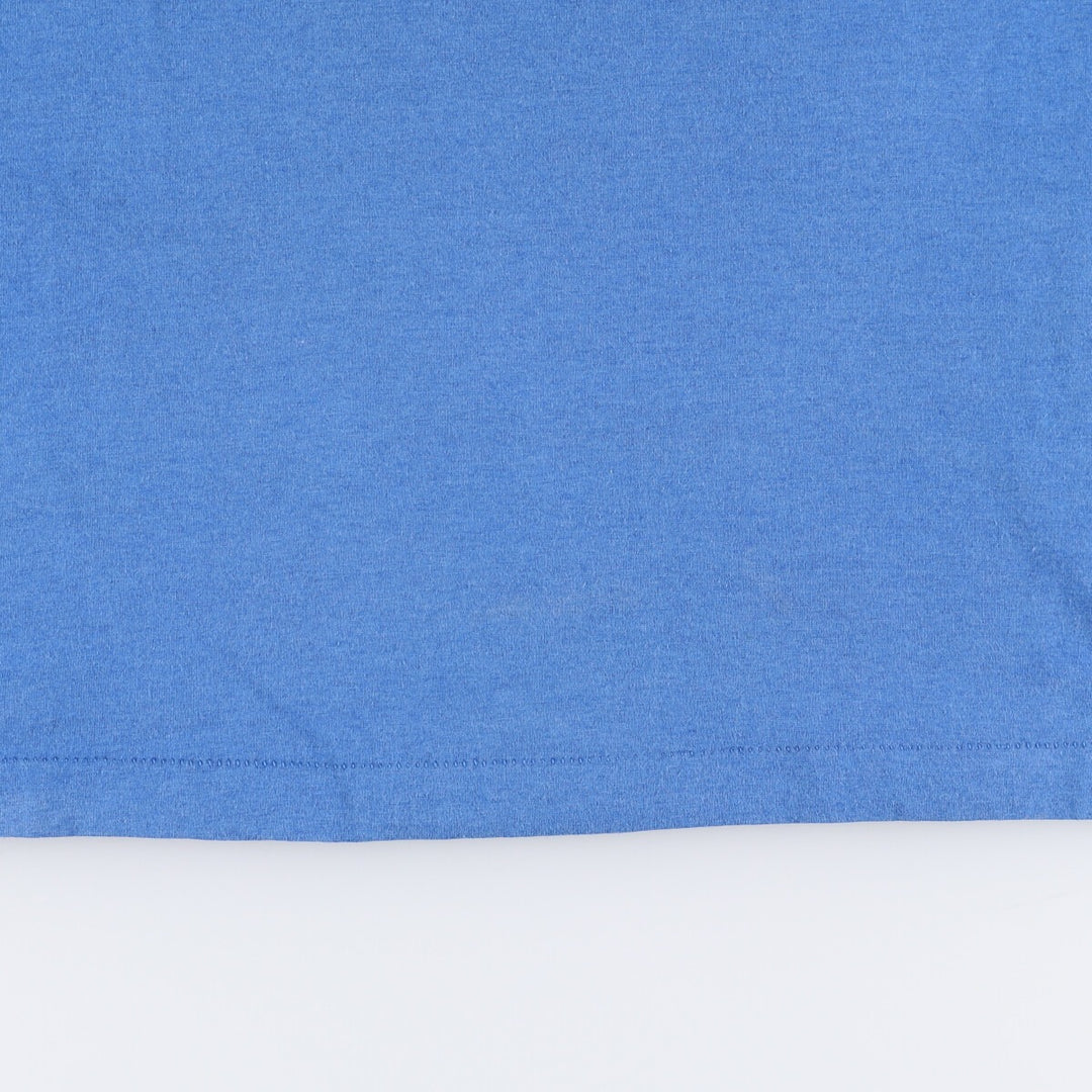 90'S SCREEN STARS Printed T-shirt Made in USA Men's XL Vintage cotton blue type Vintage Second Hand