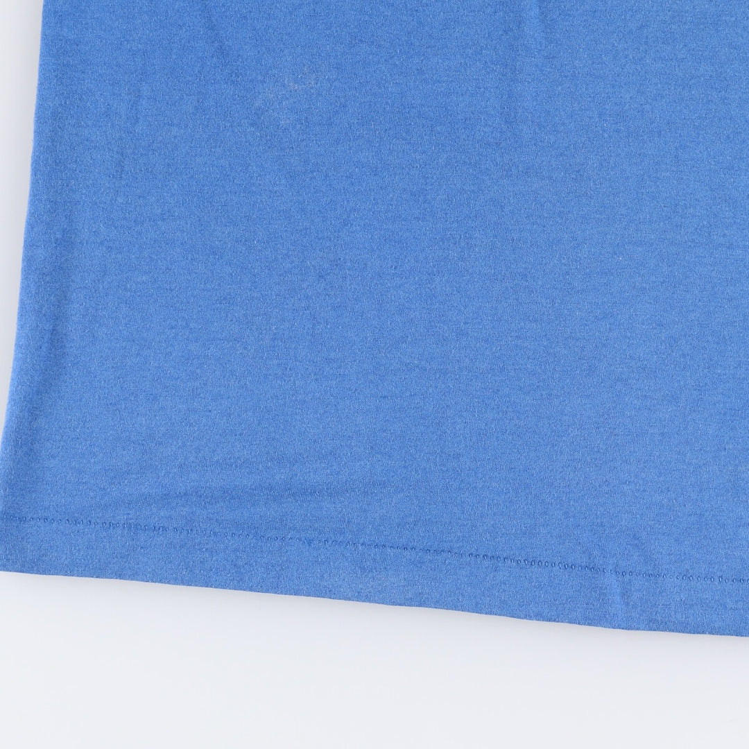 90'S SCREEN STARS Printed T-shirt Made in USA Men's XL Vintage cotton blue type Vintage Second Hand