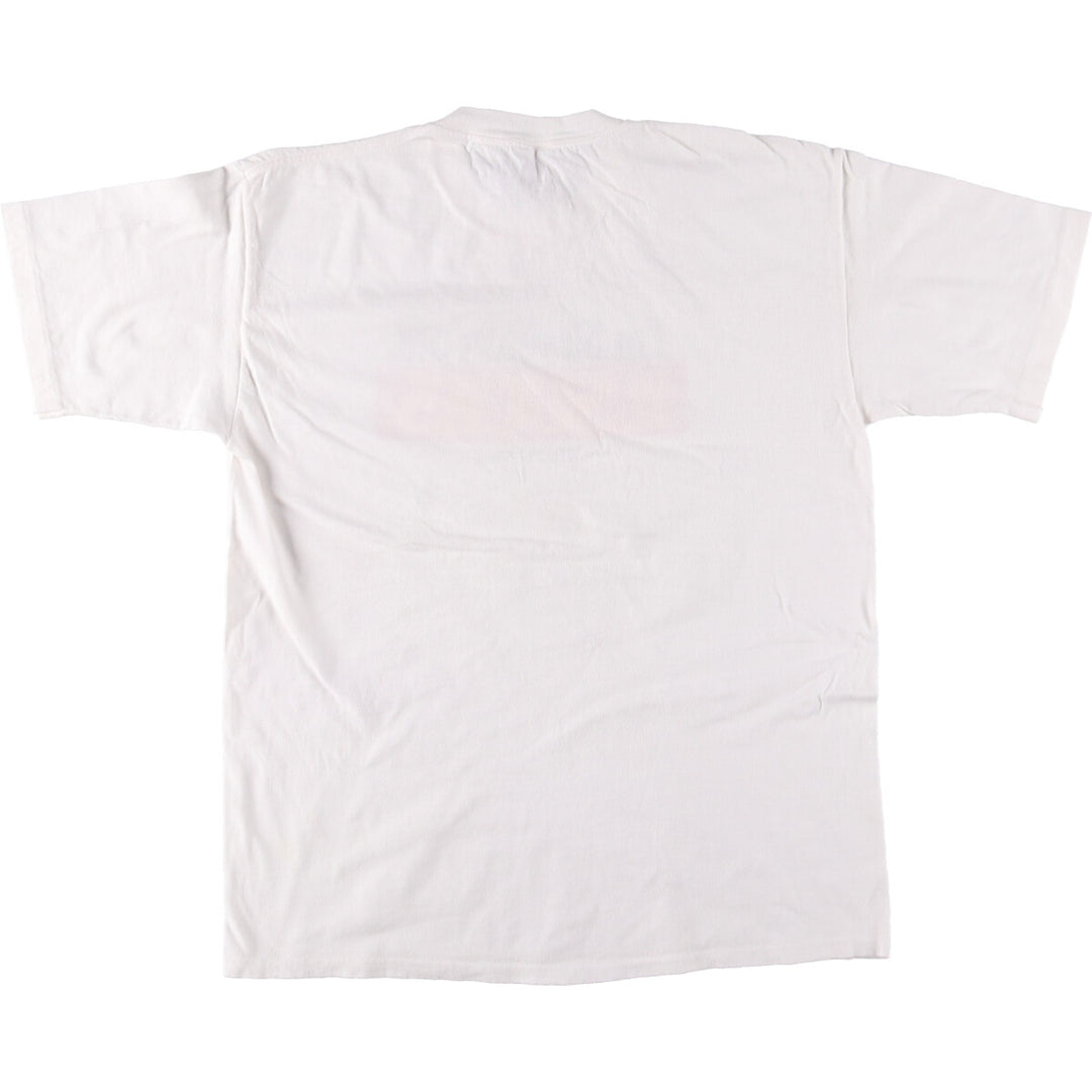 90'S Vintage HIGH COTTON, INC. Message Print T-Shirt, Made in USA, Men's Size L cotton white type Vintage Second Hand
