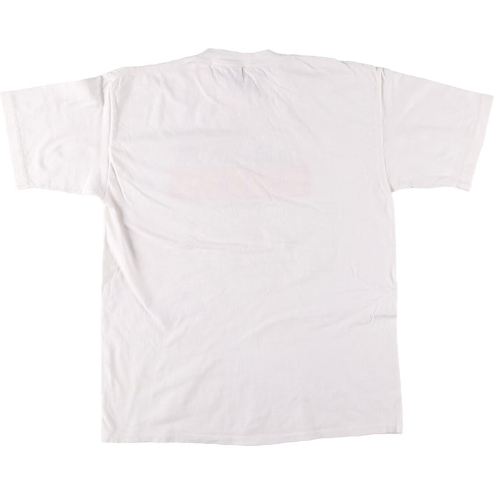 90'S Vintage HIGH COTTON, INC. Message Print T-Shirt, Made in USA, Men's Size L cotton white type Vintage Second Hand