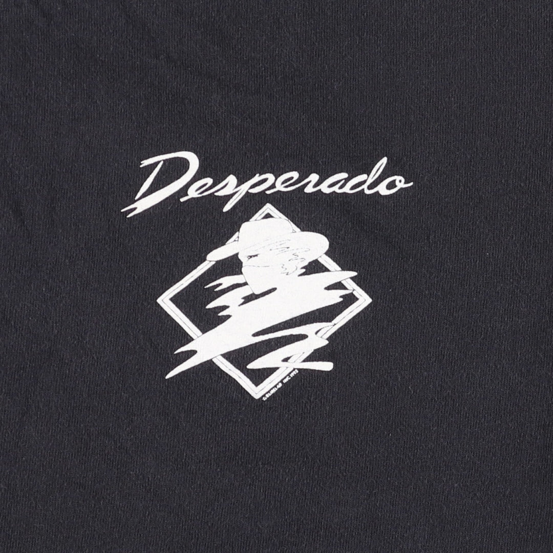 90'S All Sport Vintage Printed T-Shirt, Made in USA, Men's Size L cotton black type Vintage Second Hand