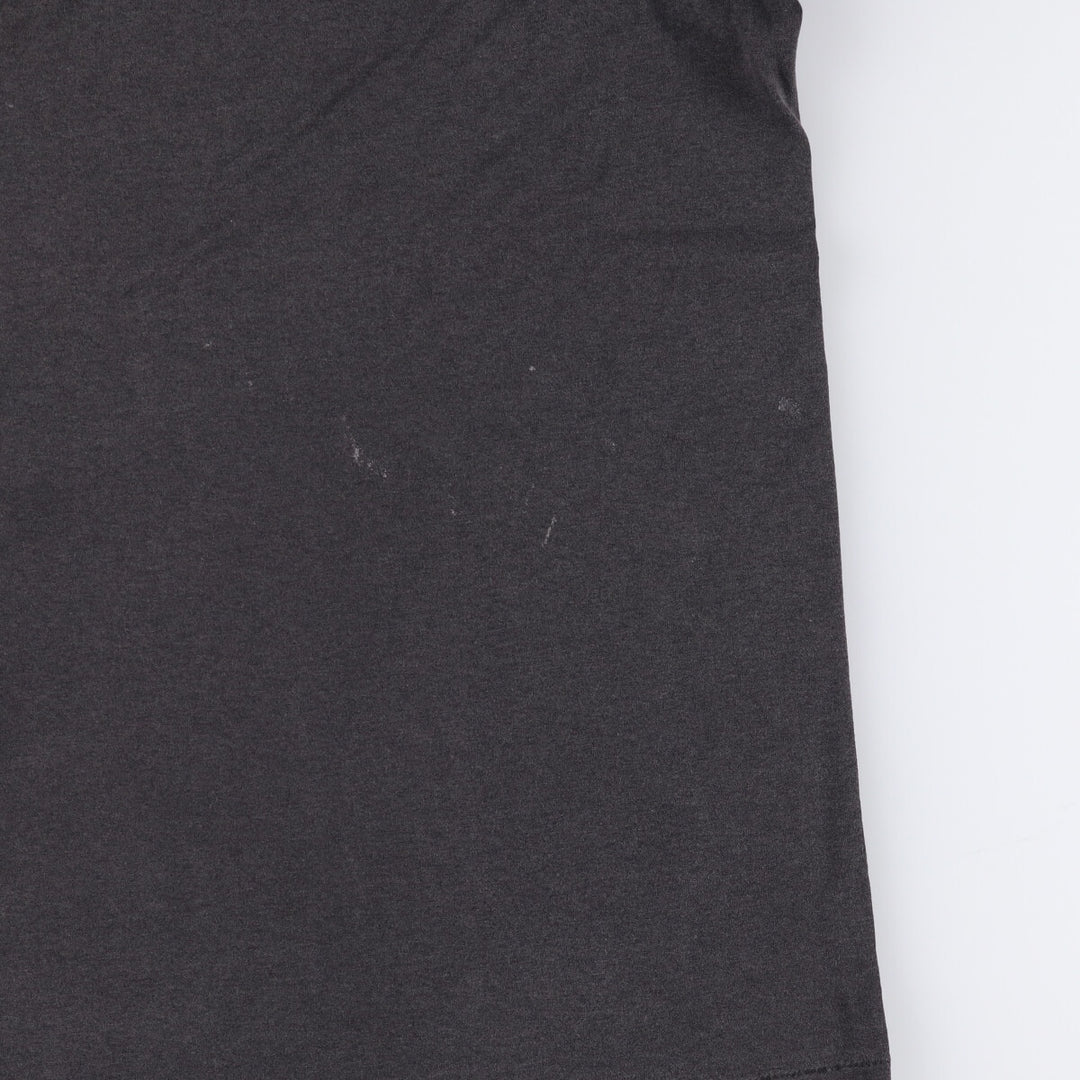 Vintage 90'S Hanes printed T-shirt, made in the USA, men's XL size cotton black type Vintage Second Hand