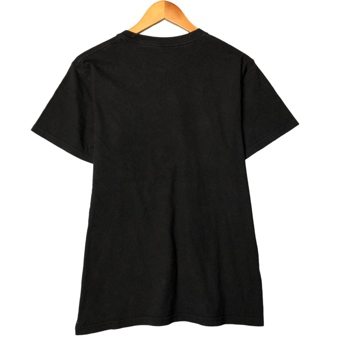 RED HOT CHILI PEPPERS Red Hot Chili Peppers Band T-shirt Band T Men's M size cotton black type Vintage Second Hand