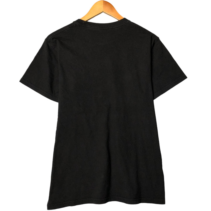 RED HOT CHILI PEPPERS Red Hot Chili Peppers Band T-shirt Band T Men's M size cotton black type Vintage Second Hand