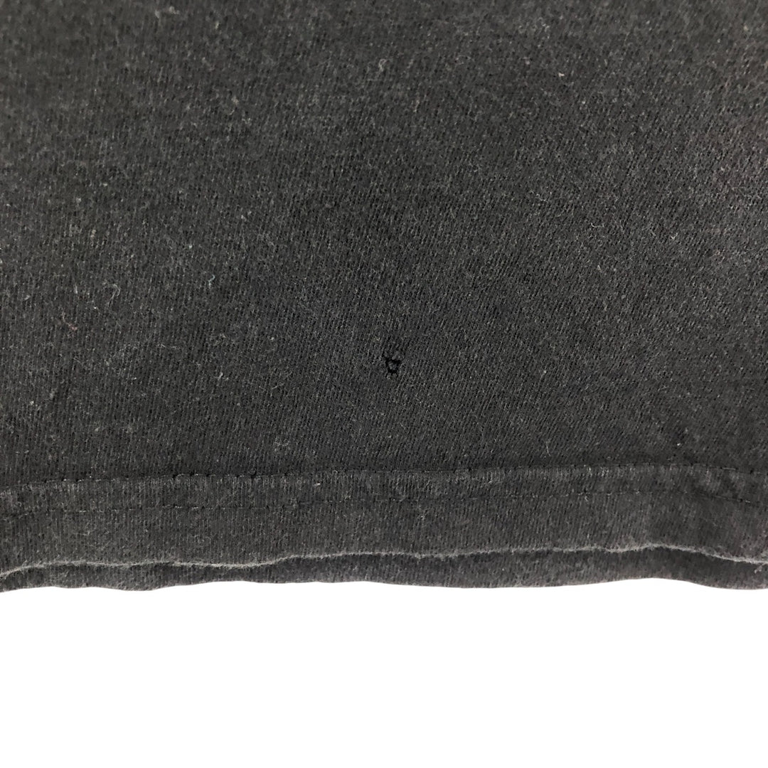 RED HOT CHILI PEPPERS Red Hot Chili Peppers Band T-shirt Band T Men's M size cotton black type Vintage Second Hand