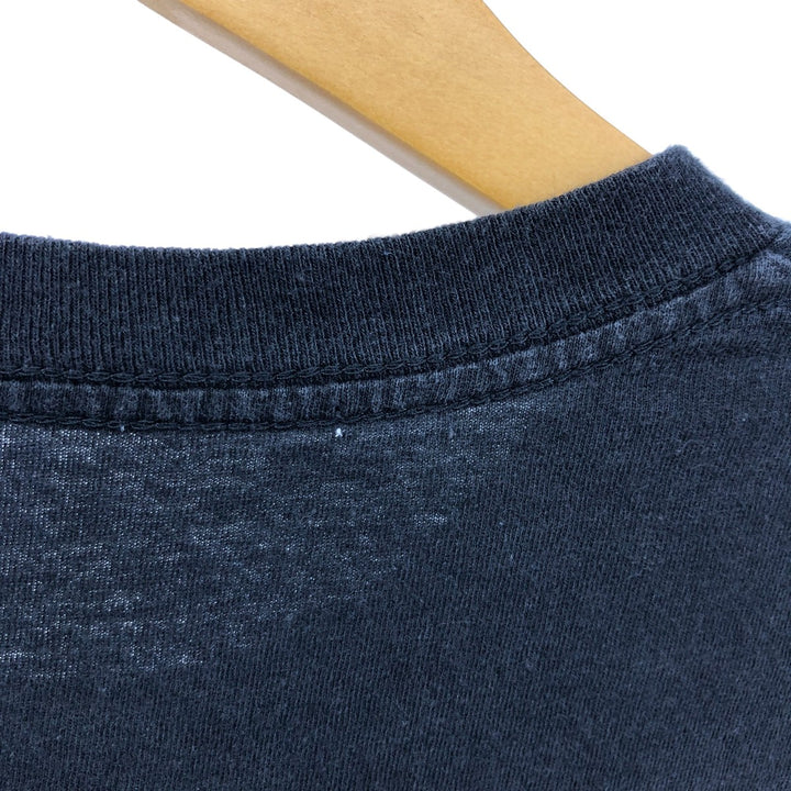 RED HOT CHILI PEPPERS Red Hot Chili Peppers Band T-shirt Band T Men's M size cotton black type Vintage Second Hand