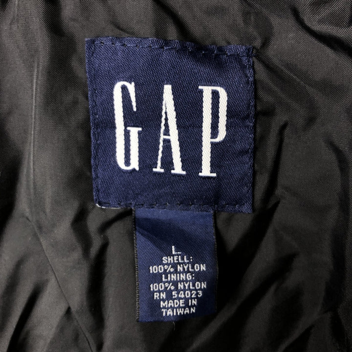90'S GAP Old Gap Nylon Jacket Men's Size L Nylon gray type Vintage Second Hand