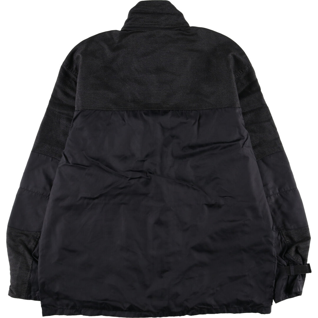 90'S Ralph Lauren POLO SPORT Polo Sport Polo Sports Nylon Jacket Motorcycle Jacket Men's M size Nylon black type Vintage Second Hand