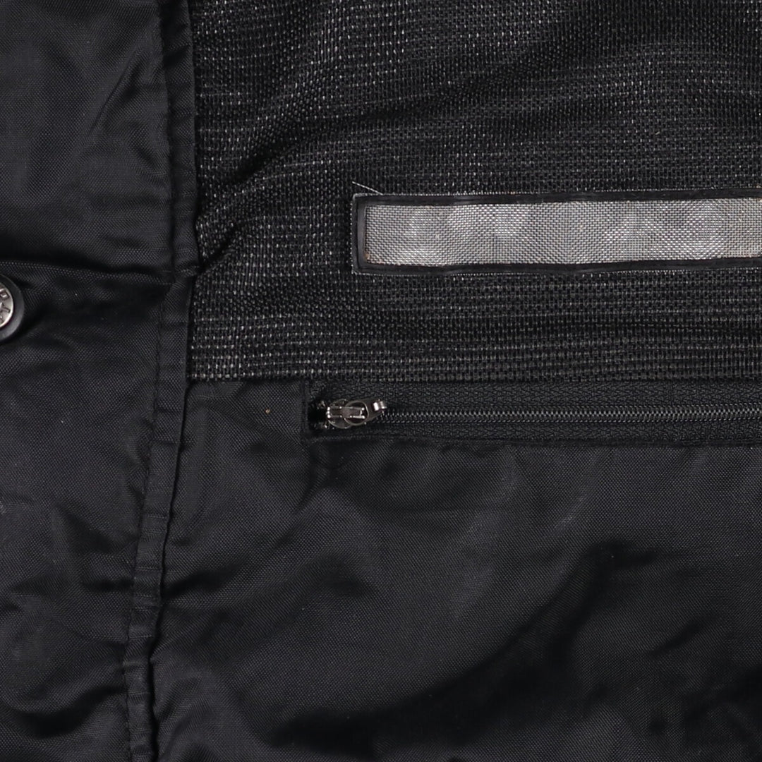 90'S Ralph Lauren POLO SPORT Polo Sport Polo Sports Nylon Jacket Motorcycle Jacket Men's M size Nylon black type Vintage Second Hand