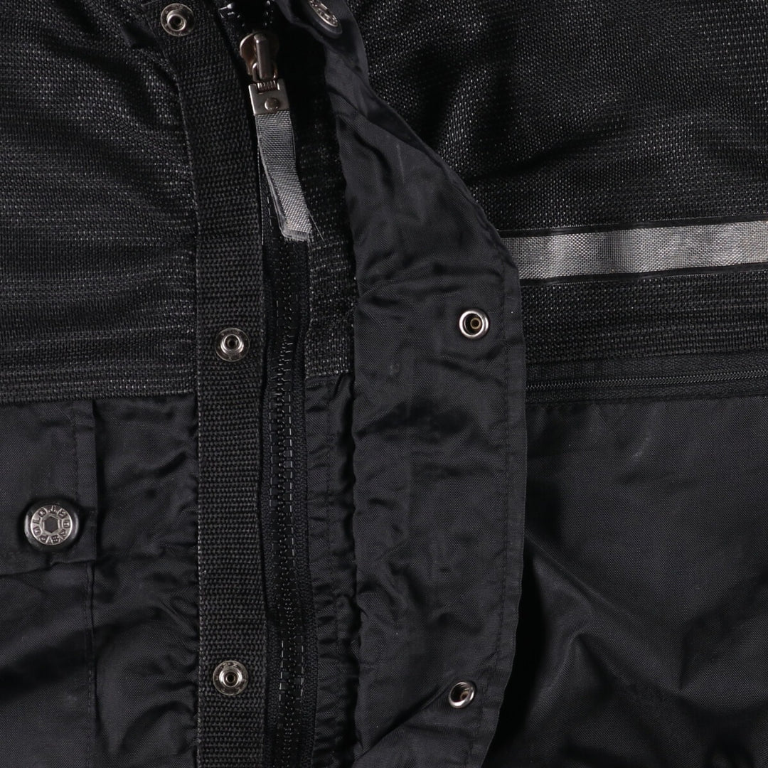 90'S Ralph Lauren POLO SPORT Polo Sport Polo Sports Nylon Jacket Motorcycle Jacket Men's M size Nylon black type Vintage Second Hand