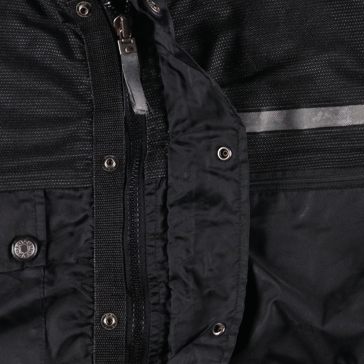 90'S Ralph Lauren POLO SPORT Polo Sport Polo Sports Nylon Jacket Motorcycle Jacket Men's M size Nylon black type Vintage Second Hand