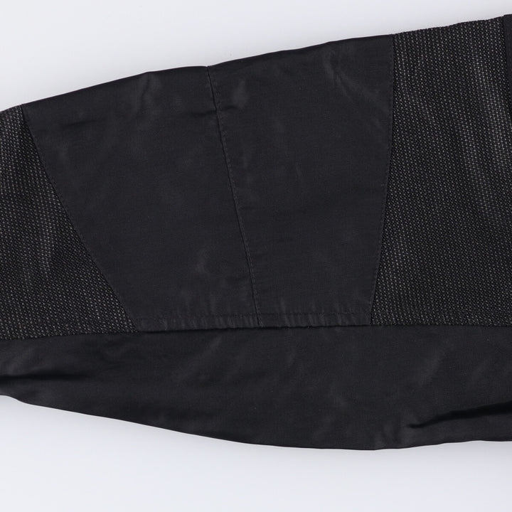 90'S Ralph Lauren POLO SPORT Polo Sport Polo Sports Nylon Jacket Motorcycle Jacket Men's M size Nylon black type Vintage Second Hand