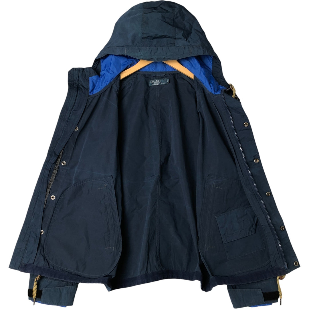 Ralph Lauren POLO by Ralph Lauren nylon parka, men's size M Nylon navy blue type Vintage Second Hand