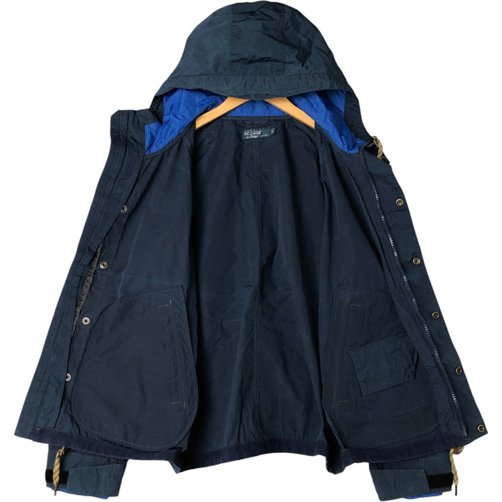 Ralph Lauren POLO by Ralph Lauren nylon parka, men's size M Nylon navy blue type Vintage Second Hand