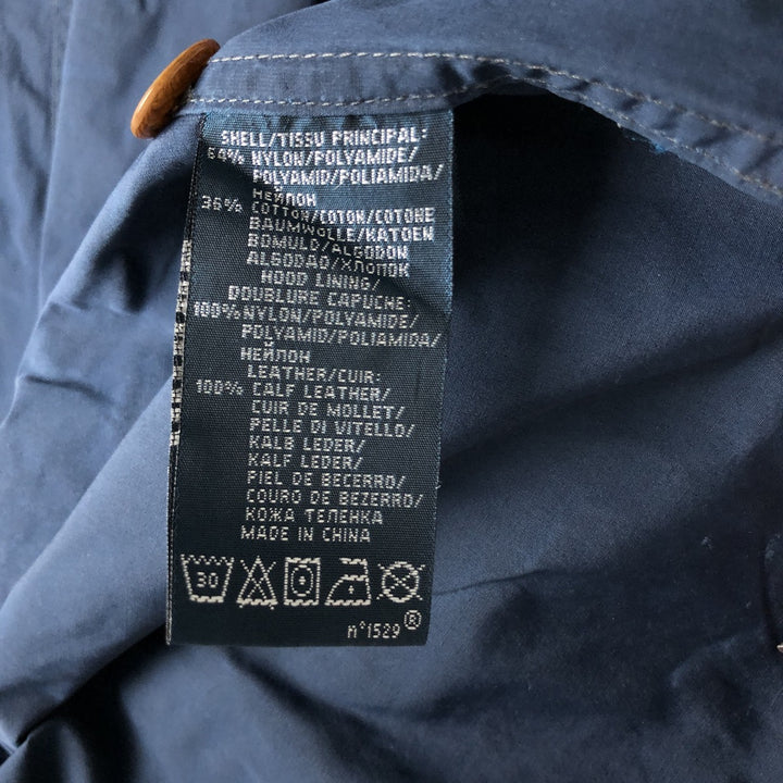 Ralph Lauren POLO by Ralph Lauren nylon parka, men's size M Nylon navy blue type Vintage Second Hand