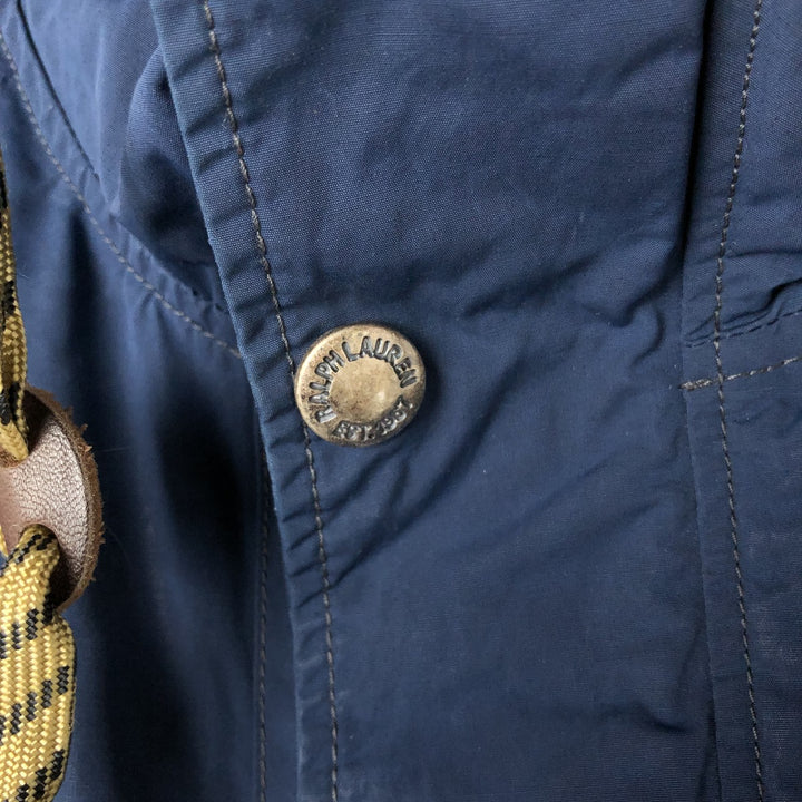 Ralph Lauren POLO by Ralph Lauren nylon parka, men's size M Nylon navy blue type Vintage Second Hand