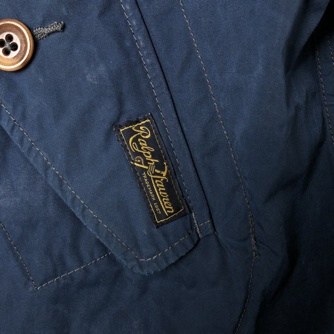 Ralph Lauren POLO by Ralph Lauren nylon parka, men's size M Nylon navy blue type Vintage Second Hand