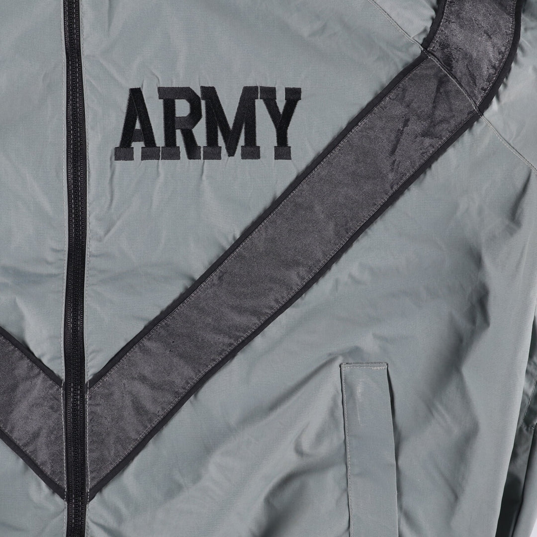 00'S USARMY SKILCRAFT IPFU Training Jacket Nylon Jacket Made in USA MEDIUM Nylon gray type Vintage Second Hand