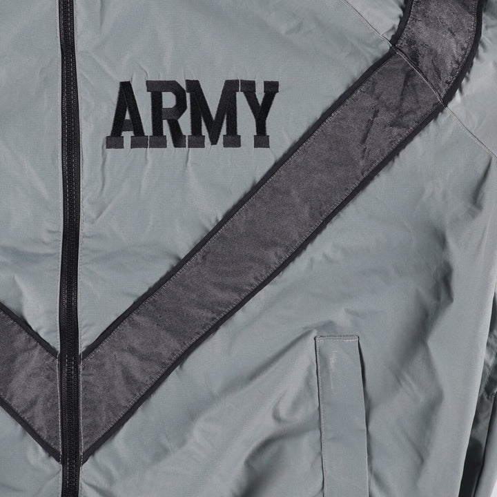 00'S USARMY SKILCRAFT IPFU Training Jacket Nylon Jacket Made in USA MEDIUM Nylon gray type Vintage Second Hand