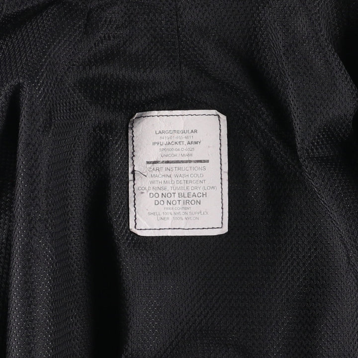 00'S USARMY IPFU Training Jacket Nylon Jacket Made in USA LARGE Nylon gray type Vintage Second Hand