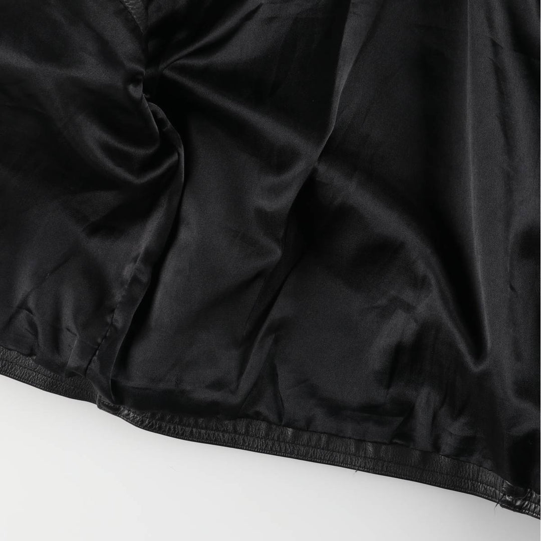 ARTURO Leather Blouson Type Men's Size M genuine leather black type Vintage Second Hand