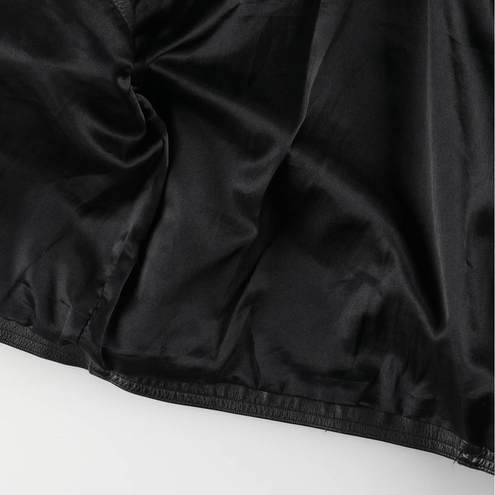 ARTURO Leather Blouson Type Men's Size M genuine leather black type Vintage Second Hand