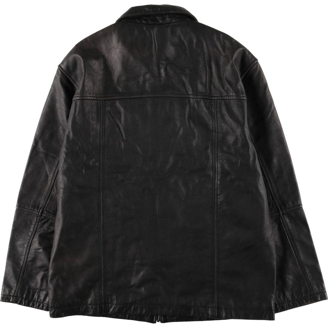 Camel Active Leather Blouson Type Men's Size L genuine leather black type Vintage Second Hand