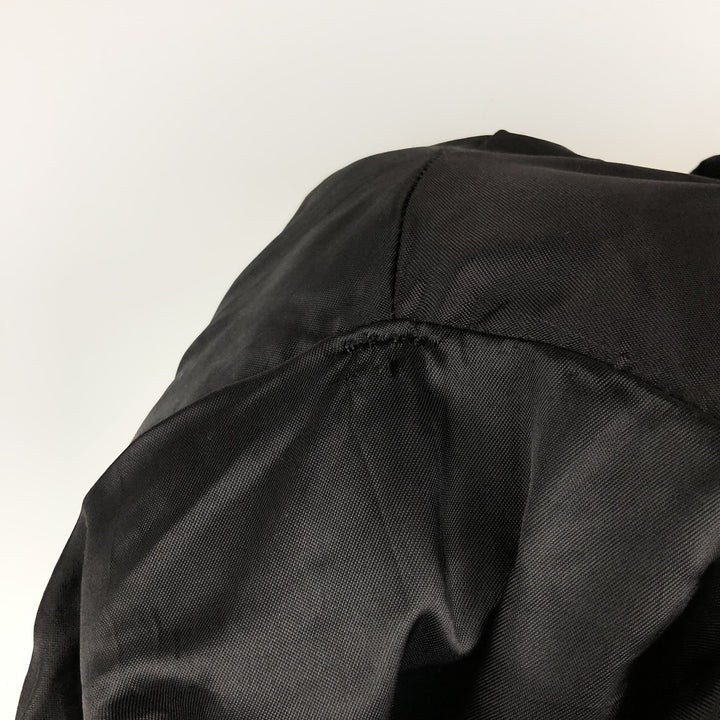 DANIER Swing Top Padded Leather Blouson, Men's Size M genuine leather black type Vintage Second Hand