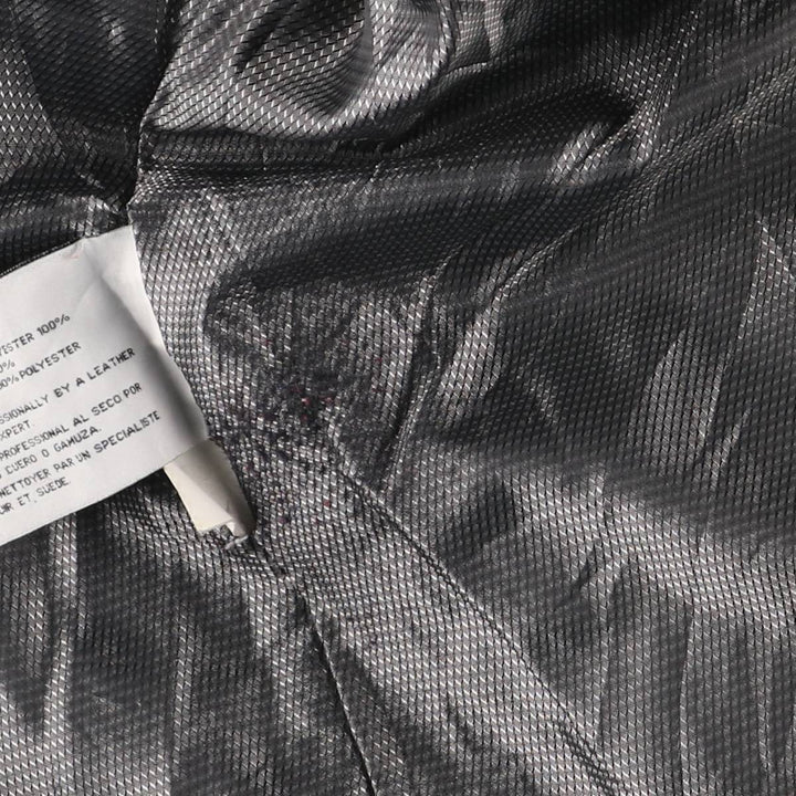 LEATHER LIMITED Padded Swing Top Leather Blouson, Men's Size XL genuine leather black type Vintage Second Hand