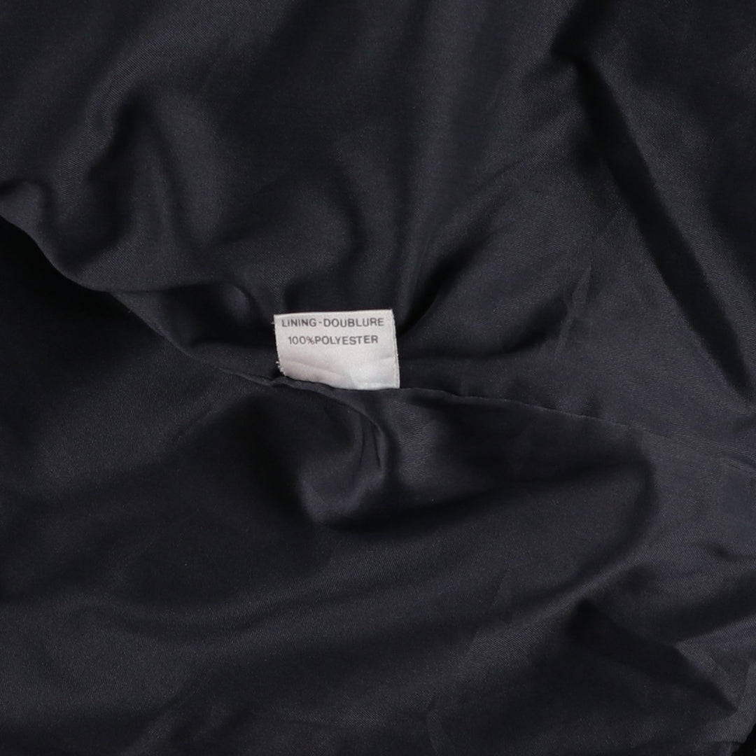 Vintage 1990'S Redskins A-2 Leather Flight Jacket, Men's Size L genuine leather black type Vintage Second Hand