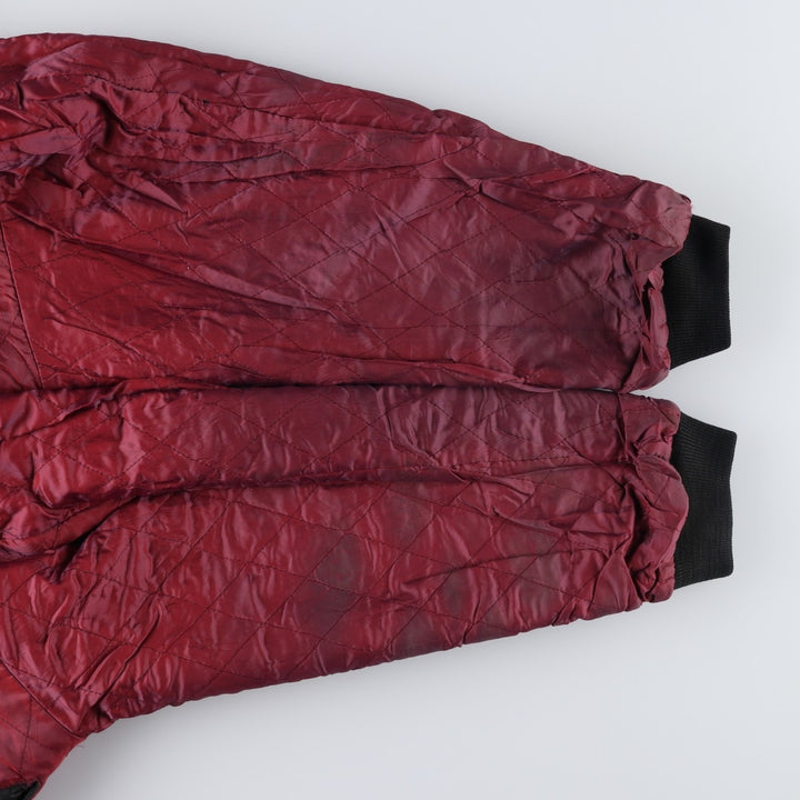 hm-moden Leather Blouson Men's XL genuine leather black type Vintage Second Hand