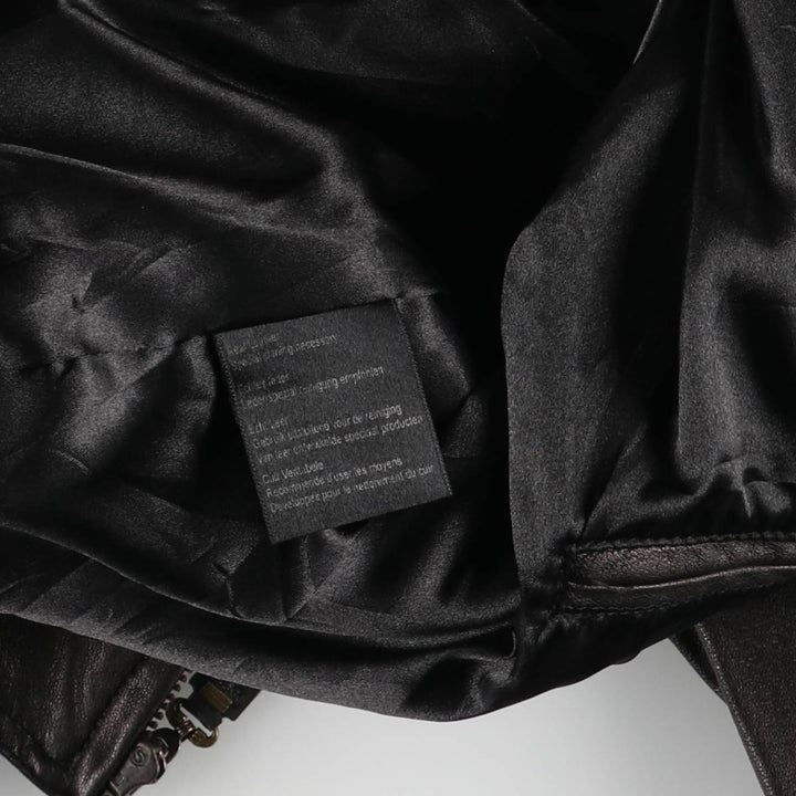 Sensini Swing Top Leather Blouson, Men's Size XL genuine leather brown type Vintage Second Hand