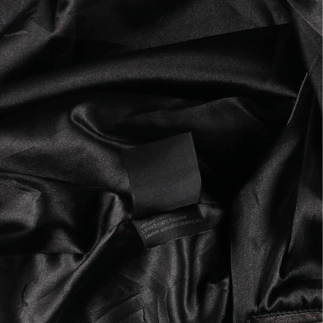 Sensini Swing Top Leather Blouson, Men's Size XL genuine leather brown type Vintage Second Hand