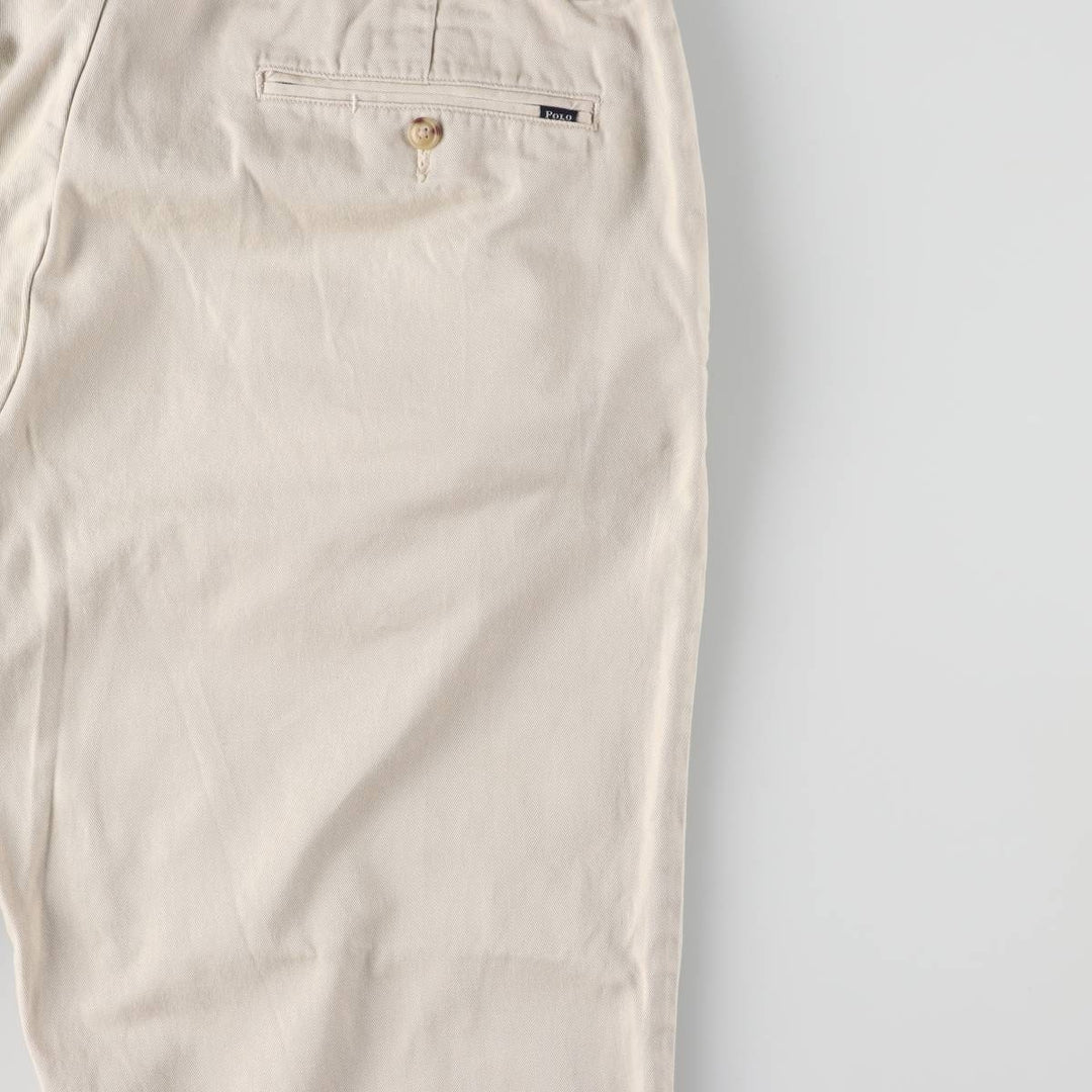 Ralph Lauren POLO RALPH LAUREN CLASSIC FIT Chino Pants Men's W34 equivalent cotton Beige type Vintage Second Hand