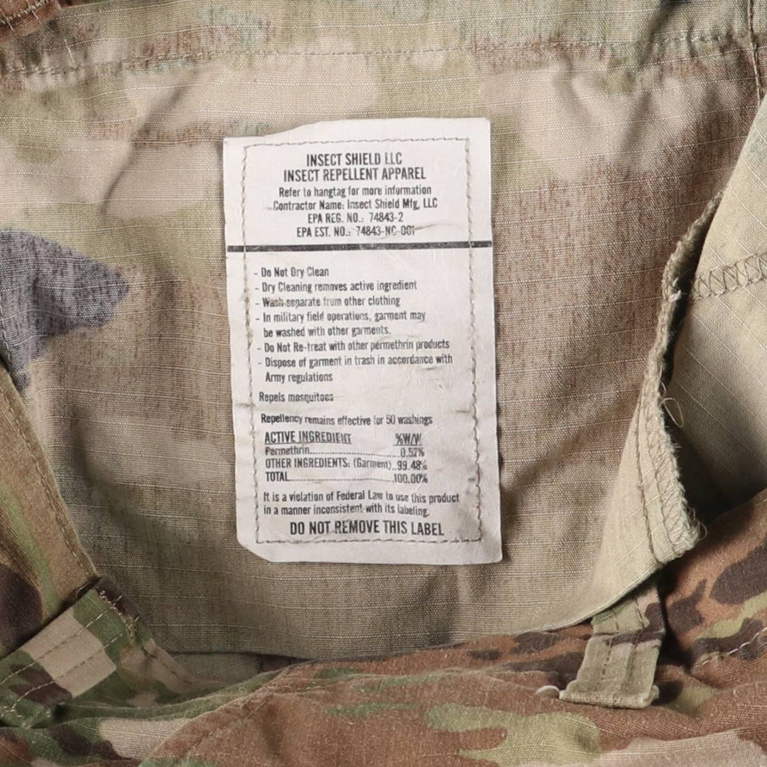 Genuine US military camouflage pattern multicam camo ripstop military cargo pants combat pants small regular men's w32 equivalent unclear Khaki type Vintage Second Hand