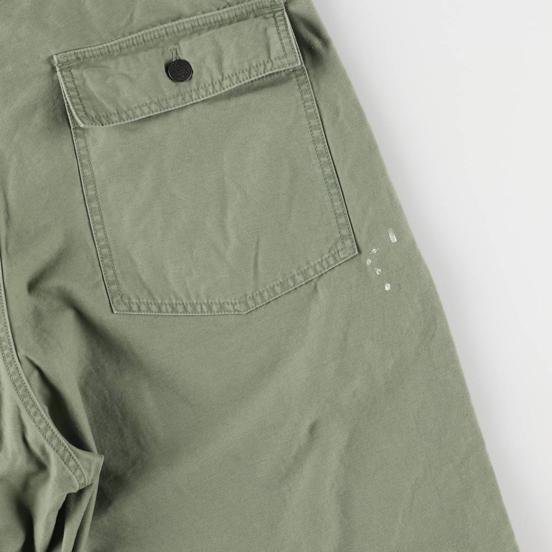 Ralph Lauren POLO RALPH LAUREN RELAXED FIT Paint Military Baker Pants Men's W37 equivalent cotton Khaki type sage green Vintage Second Hand