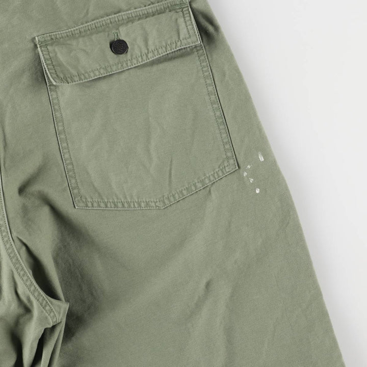 Ralph Lauren POLO RALPH LAUREN RELAXED FIT Paint Military Baker Pants Men's W37 equivalent cotton Khaki type sage green Vintage Second Hand
