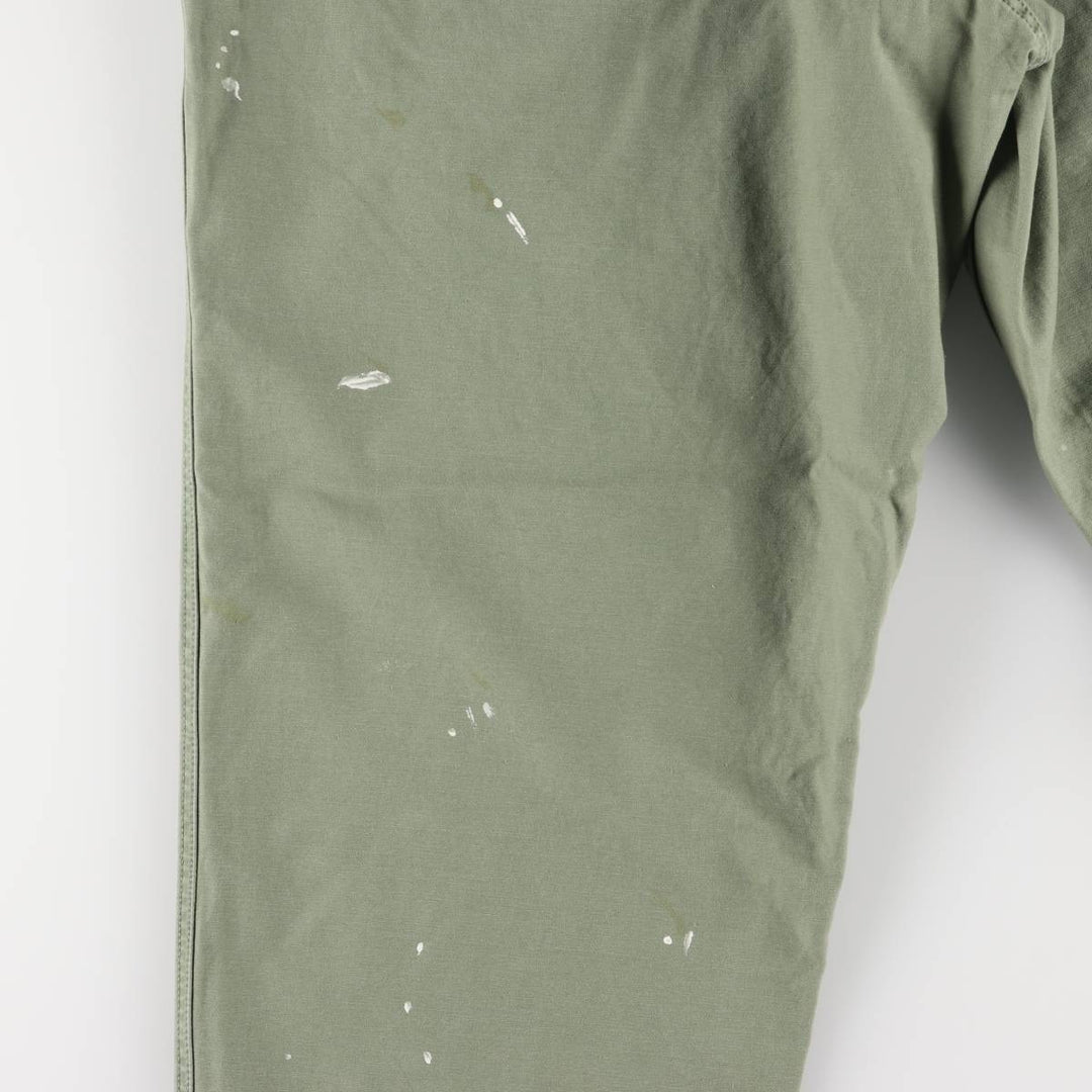 Ralph Lauren POLO RALPH LAUREN RELAXED FIT Paint Military Baker Pants Men's W37 equivalent cotton Khaki type sage green Vintage Second Hand