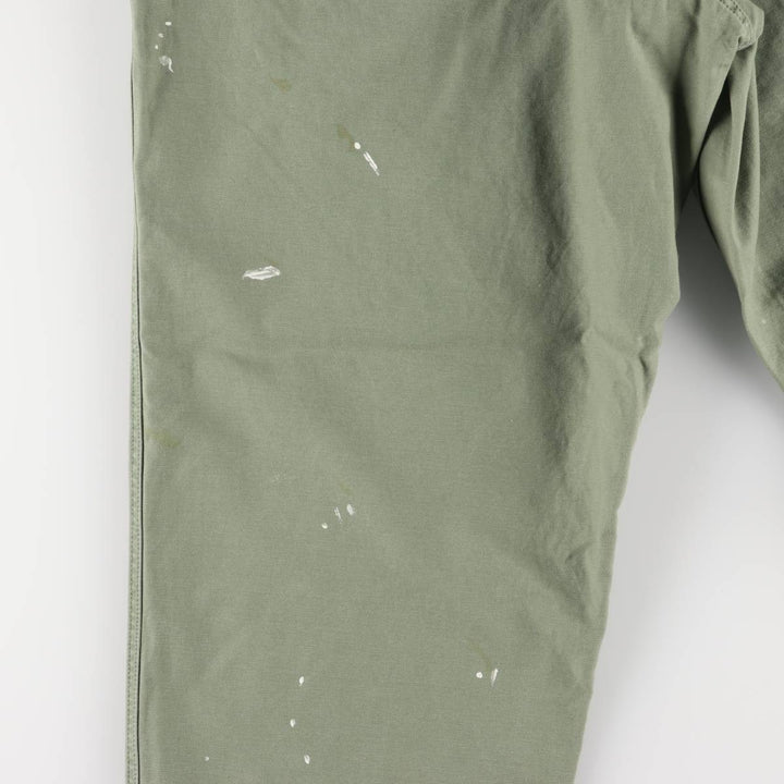 Ralph Lauren POLO RALPH LAUREN RELAXED FIT Paint Military Baker Pants Men's W37 equivalent cotton Khaki type sage green Vintage Second Hand