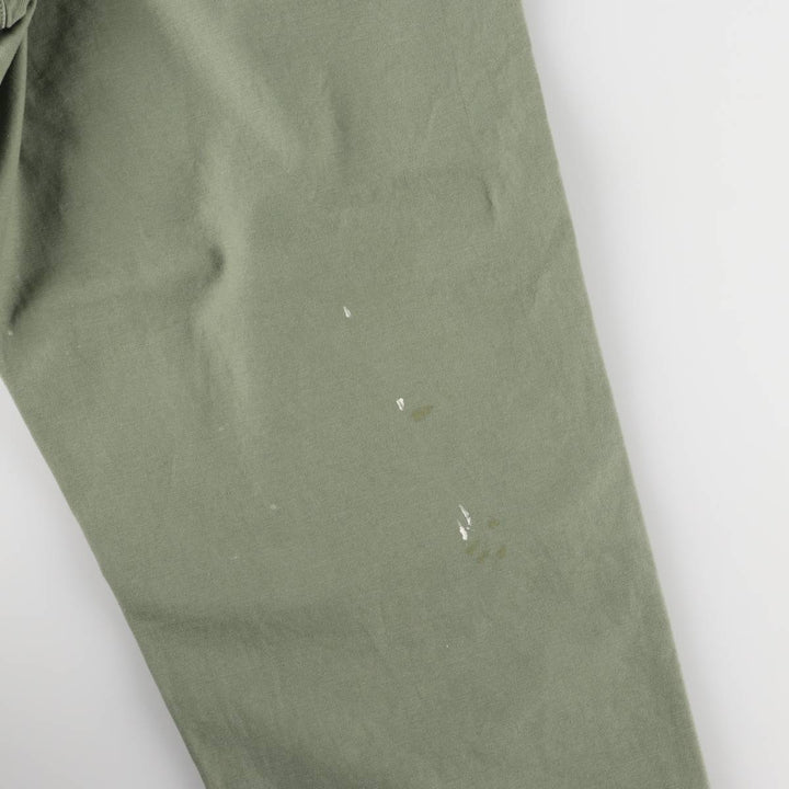 Ralph Lauren POLO RALPH LAUREN RELAXED FIT Paint Military Baker Pants Men's W37 equivalent cotton Khaki type sage green Vintage Second Hand