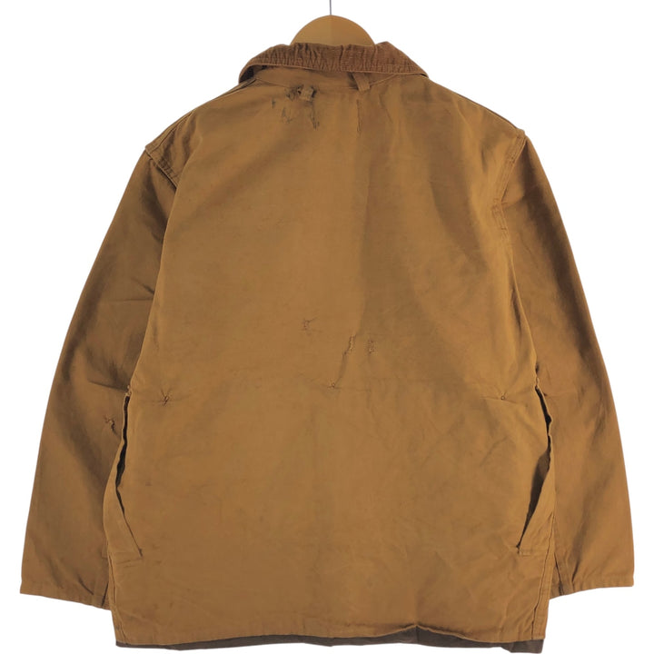 80'S SAFTBAK Hunting Jacket, Men's Size L, Vintage unclear Beige type Vintage Second Hand