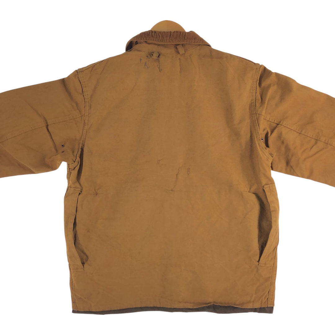 80'S SAFTBAK Hunting Jacket, Men's Size L, Vintage unclear Beige type Vintage Second Hand