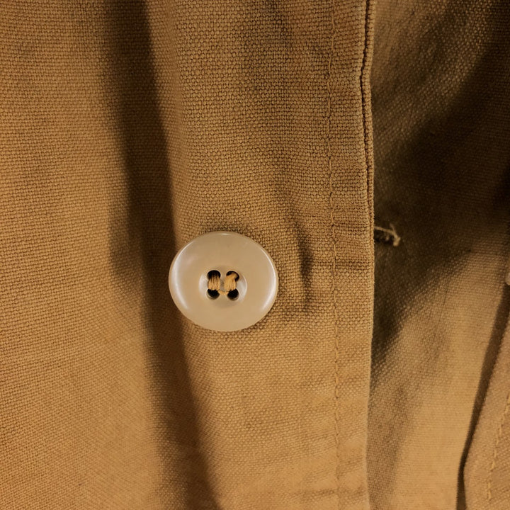 80'S SAFTBAK Hunting Jacket, Men's Size L, Vintage unclear Beige type Vintage Second Hand