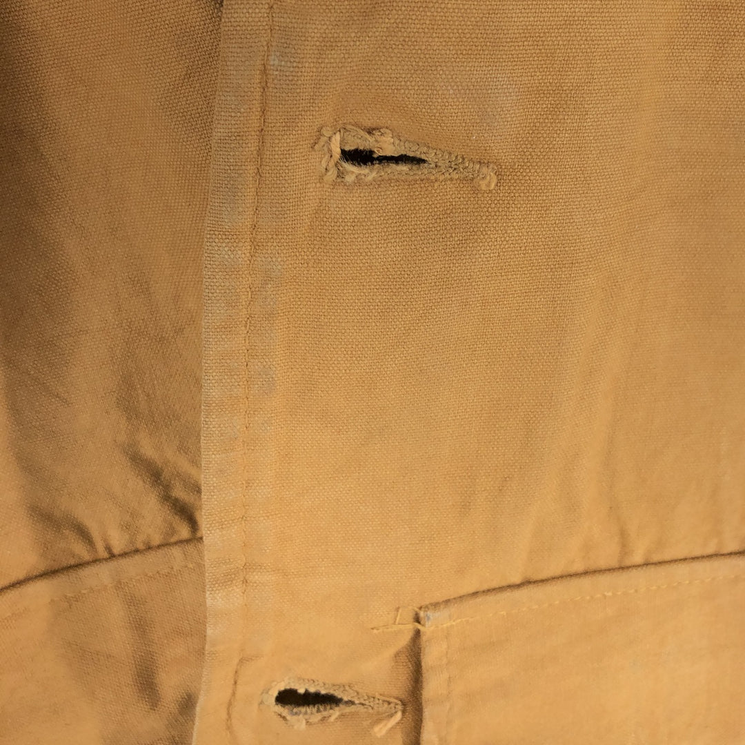 80'S SAFTBAK Hunting Jacket, Men's Size L, Vintage unclear Beige type Vintage Second Hand