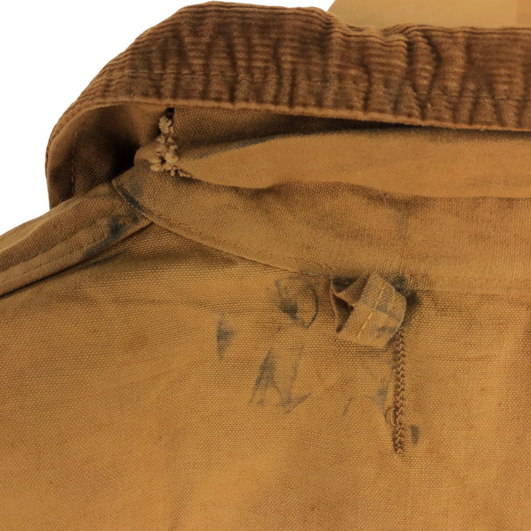 80'S SAFTBAK Hunting Jacket, Men's Size L, Vintage unclear Beige type Vintage Second Hand