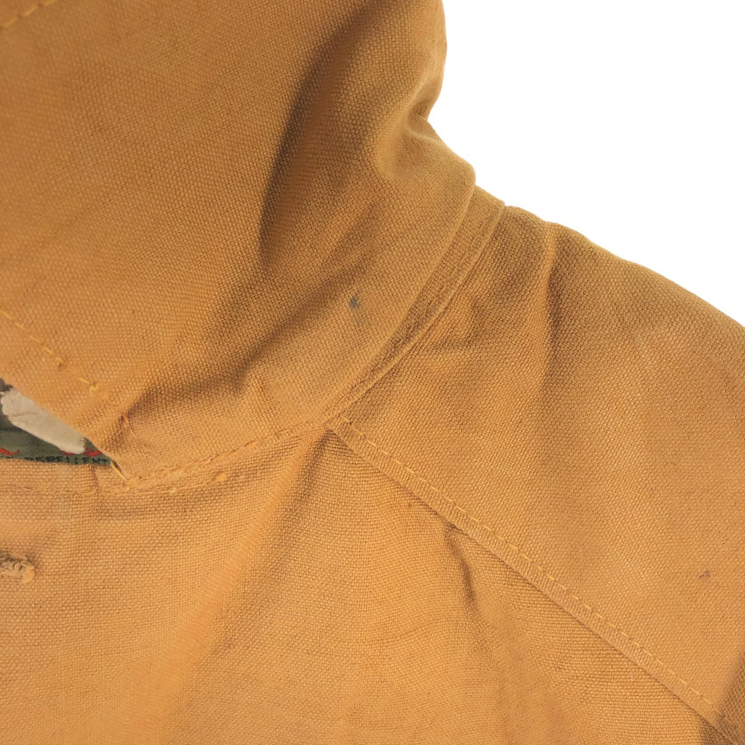 80'S SAFTBAK Hunting Jacket, Men's Size L, Vintage unclear Beige type Vintage Second Hand